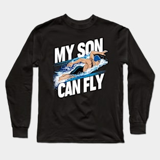 my son can fly Long Sleeve T-Shirt